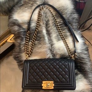 CHANEL old medium boy bag SOLD